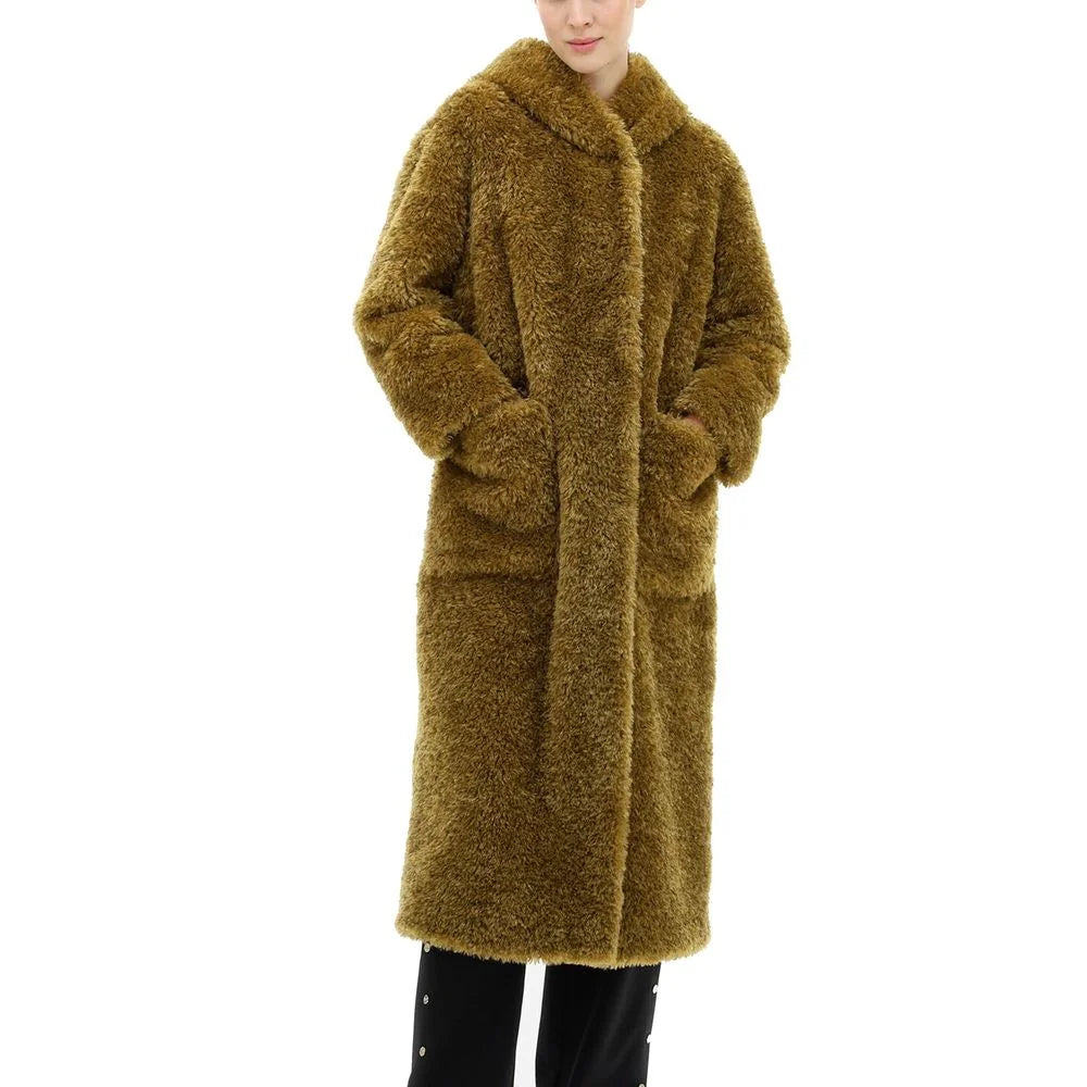 Herno CURLY FAUX FUR Coat - 38 - Overcoats