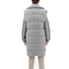 Herno Gray Cashmere Coat - 42