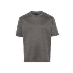 Herno Gray Cotton T-Shirt - IT50 | L