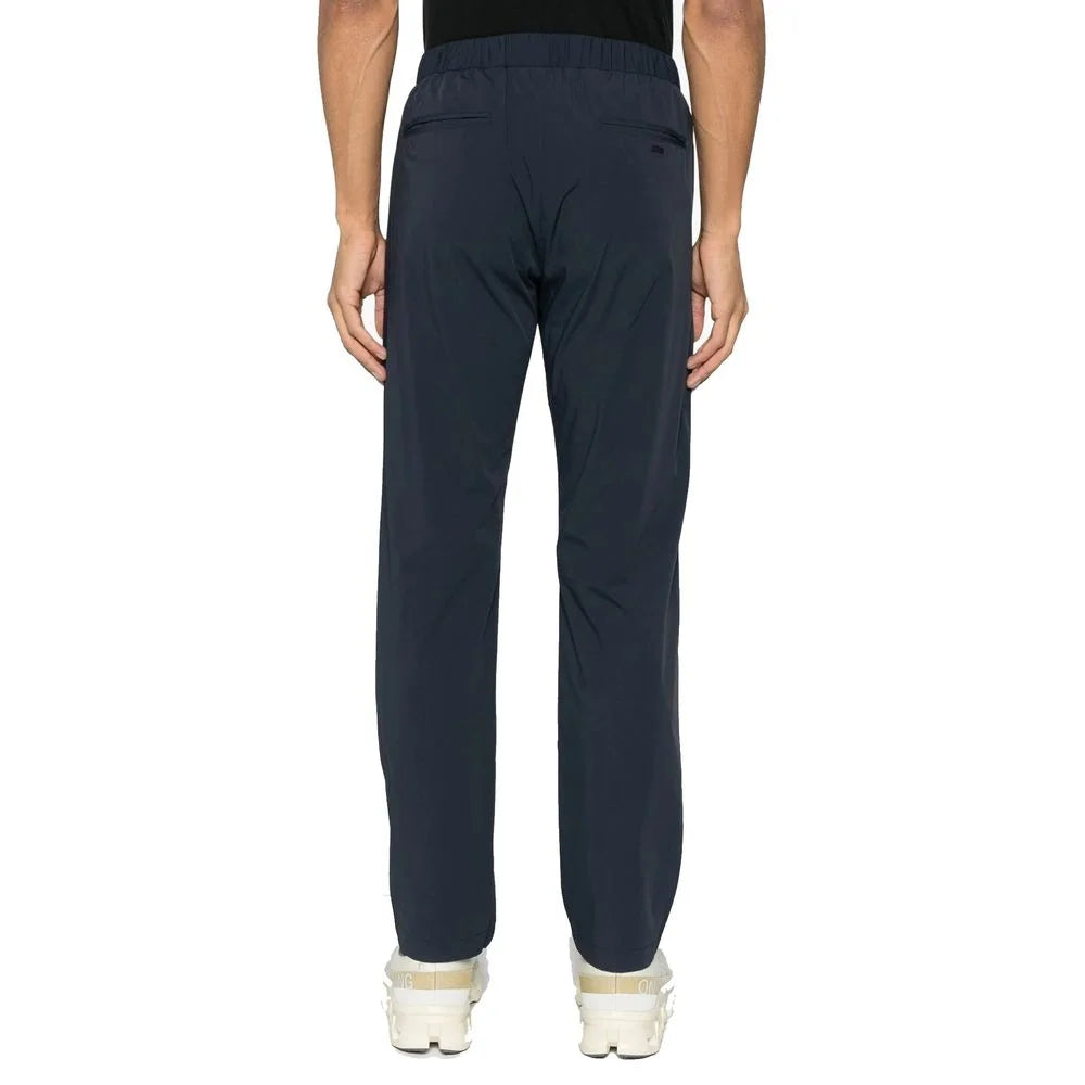 Herno Gray Elastane Athletic Pants - L