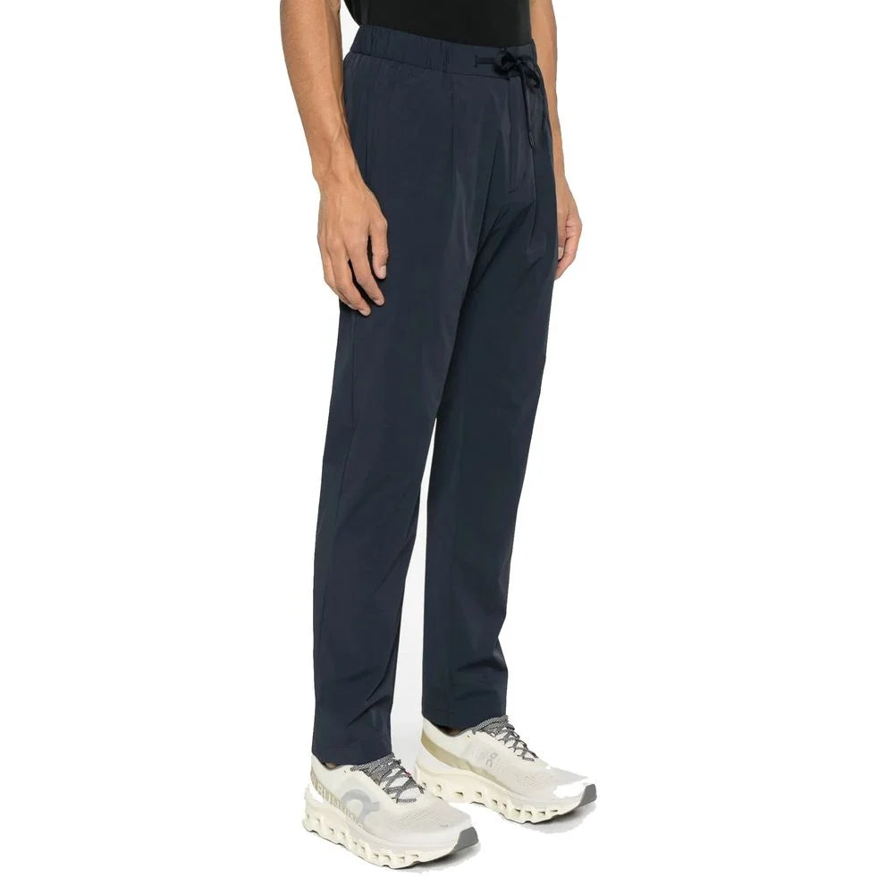Herno Gray Elastane Athletic Pants - L