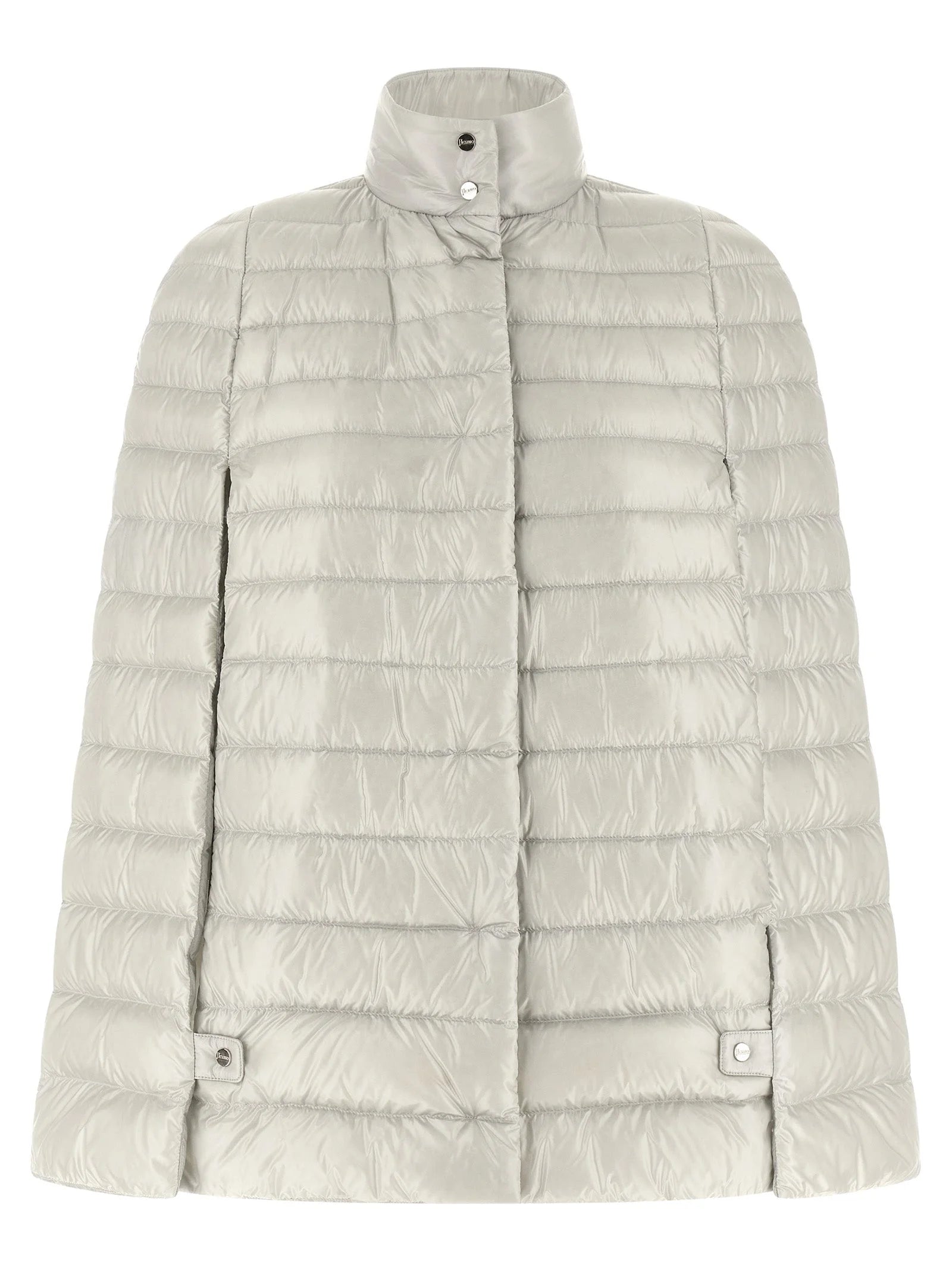 Herno Gray Polyamide Full-Length Jacket