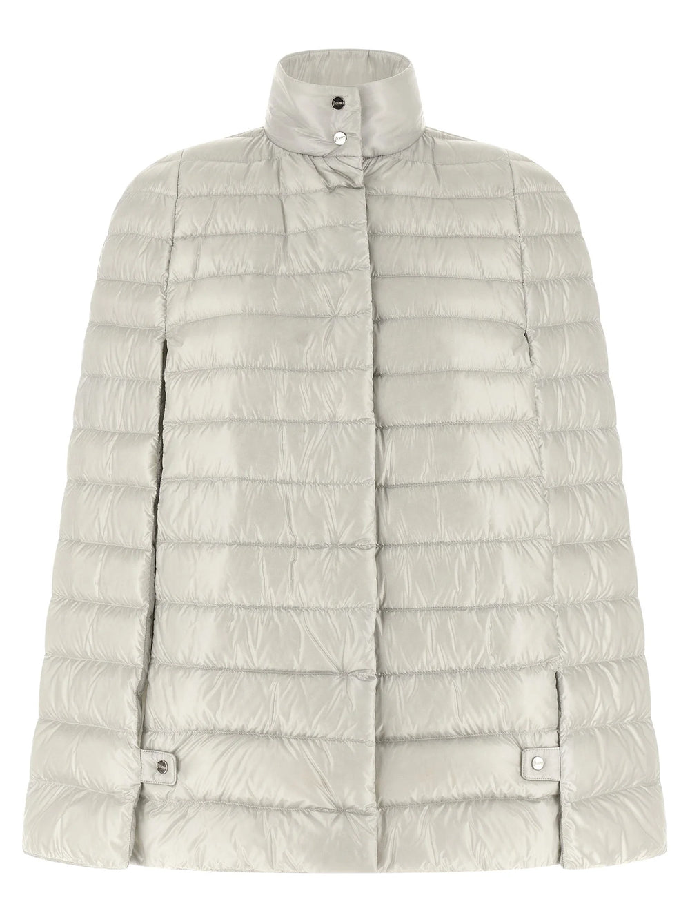 Herno Gray Polyamide Full-Length Jacket