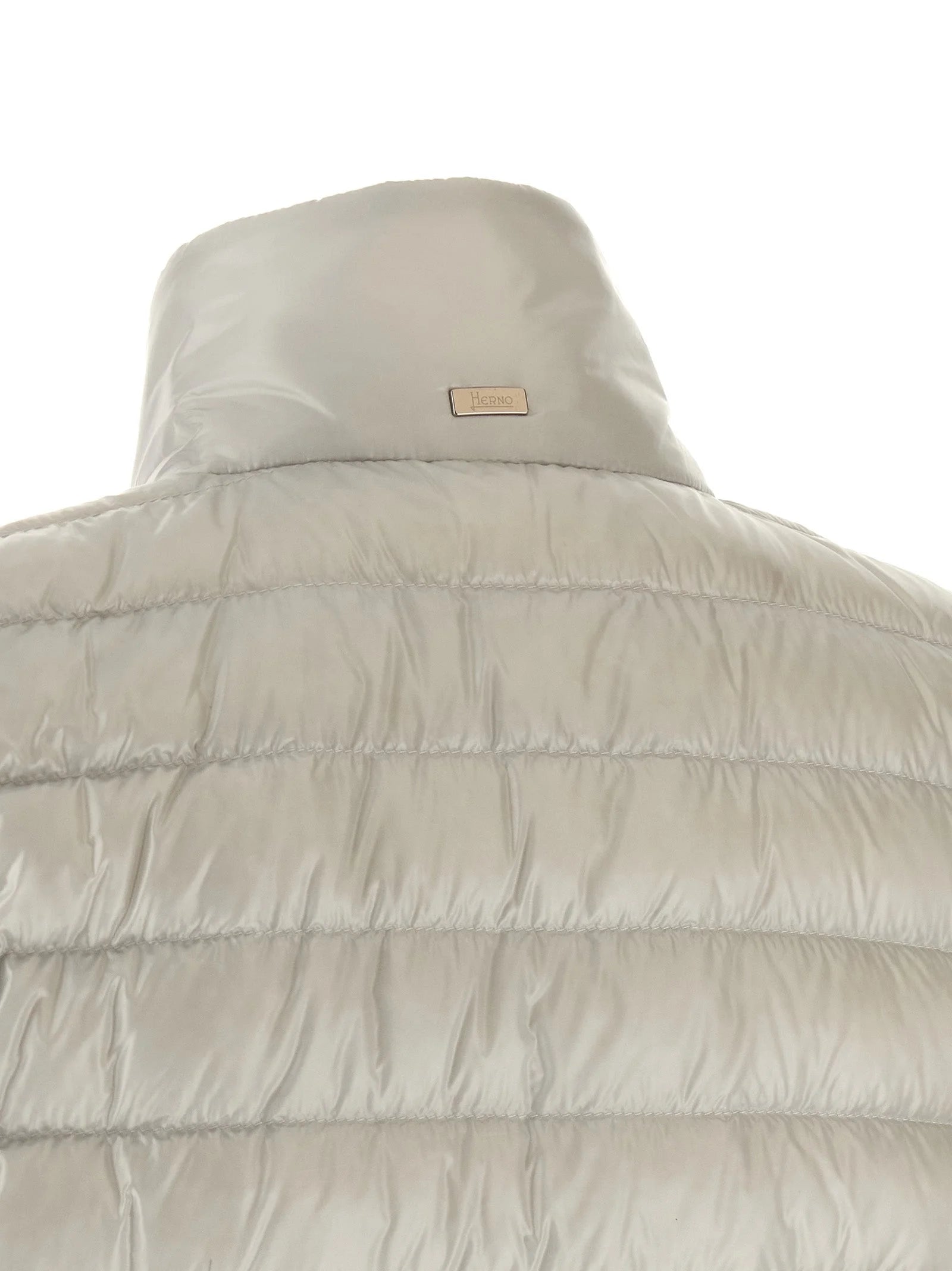 Herno Gray Polyamide Full-Length Jacket