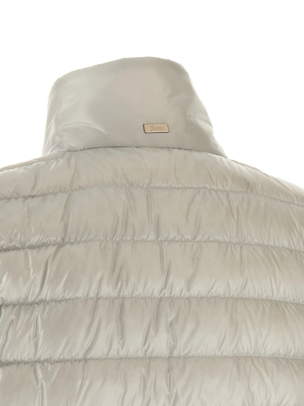 Herno Gray Polyamide Full-Length Jacket
