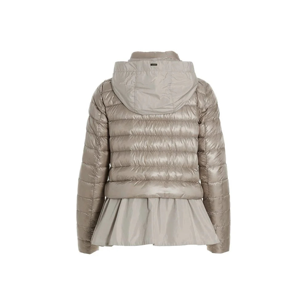 Herno Gray Polyamide Shell Jacket - IT46 | S