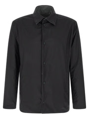 Herno Gray Polyester Full-Length Jacket