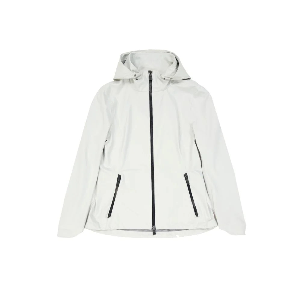 Herno Gray Polyester Rain Coat - 42