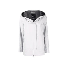 Herno Gray Polyester Shell Jacket