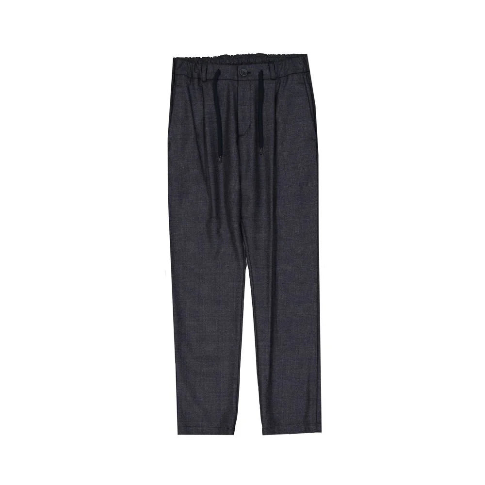 Herno Gray Virgin Wool Casual Pants - L