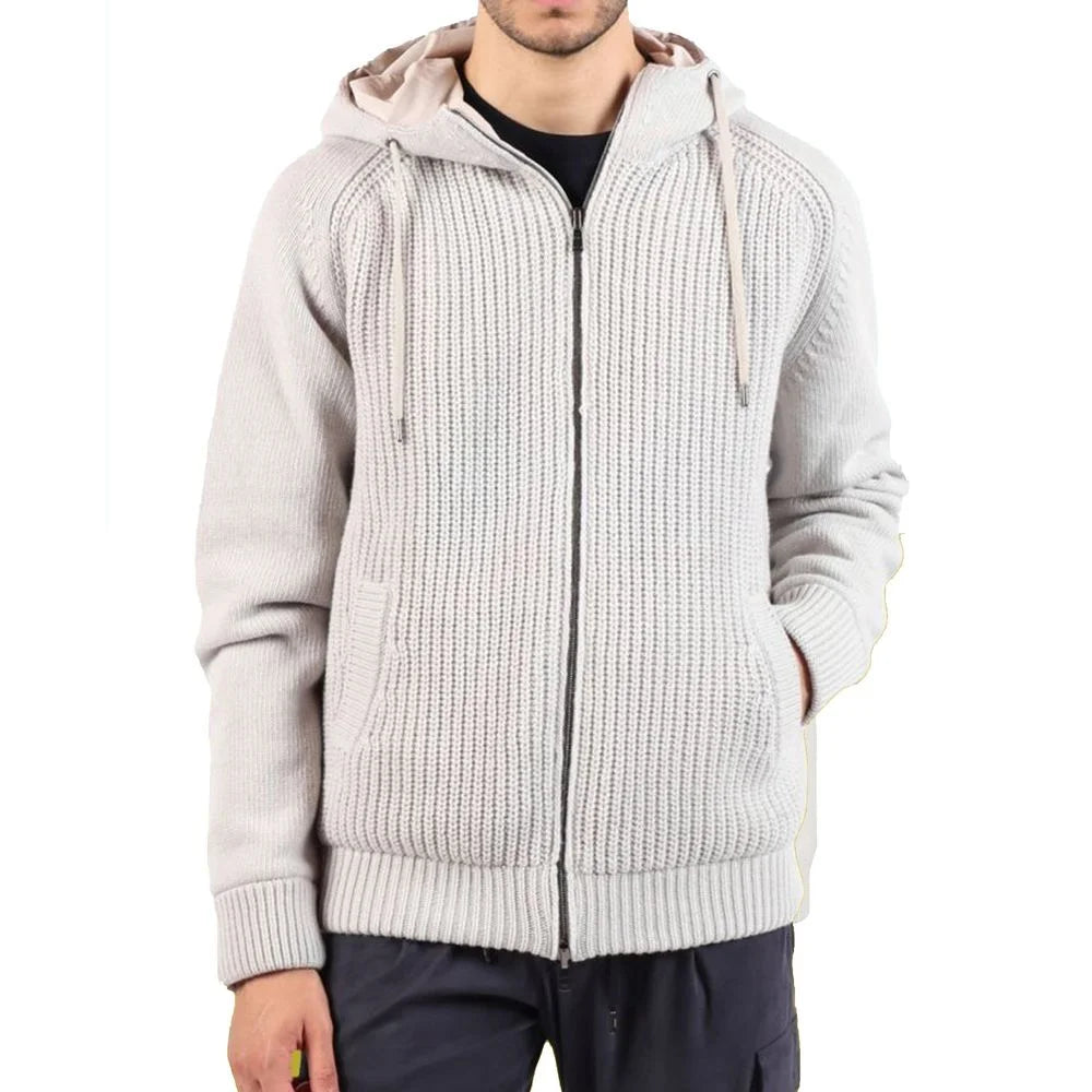 Herno Gray Wool Bomber - IT50 | L