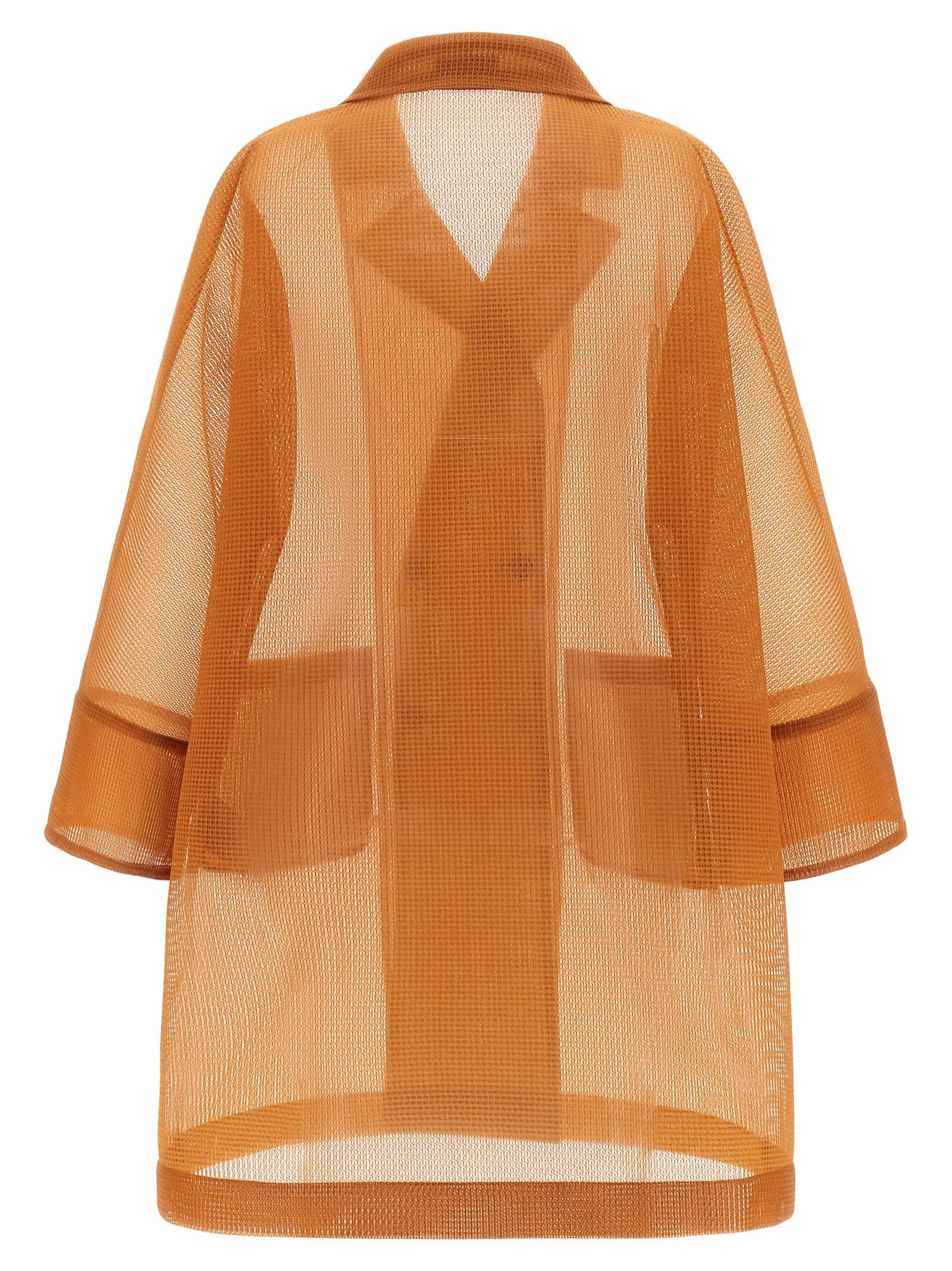 Herno Orange Polyester Coat - IT44