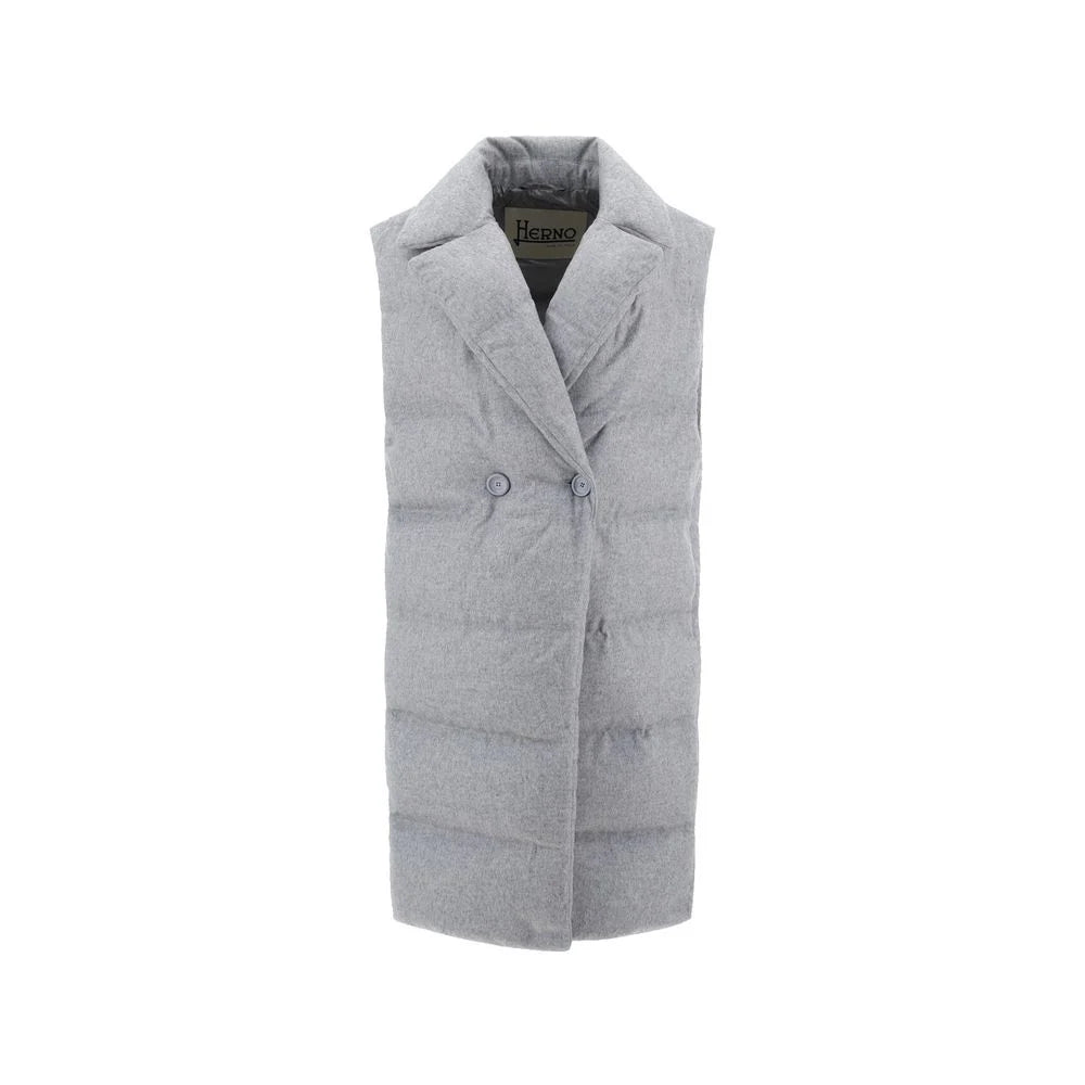 Herno Padded Long Gilet Coat - 42 - Vests