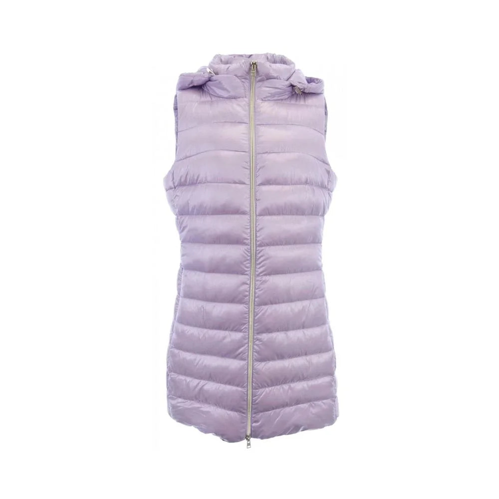 Herno Purple Polyamide Coat