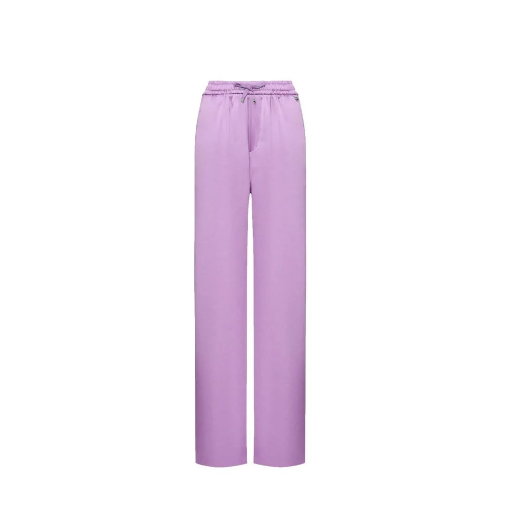 Herno Purple Polyester Casual Pants - 42 - Trousers