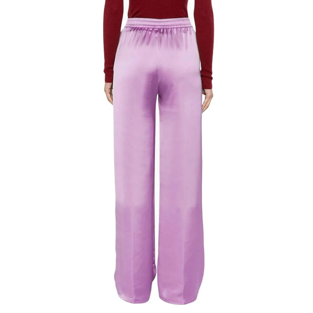 Herno Purple Polyester Casual Pants - 42 - Trousers