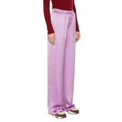 Herno Purple Polyester Casual Pants - 42 - Trousers