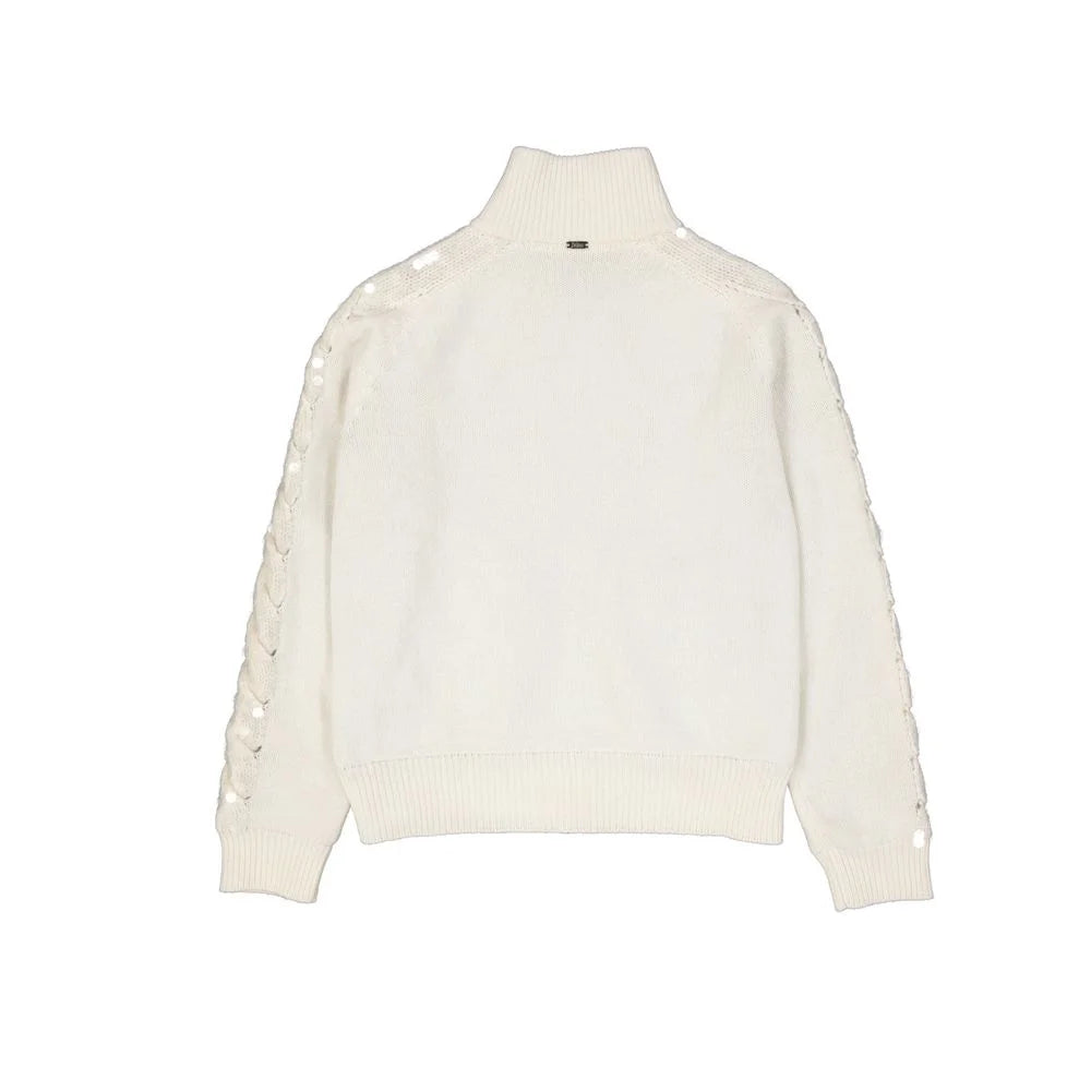 Herno White Cashmere Cardigan - 42
