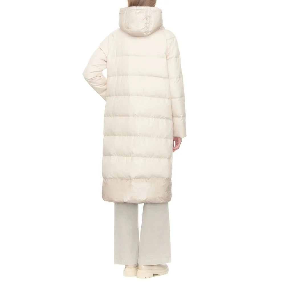 Herno White Cashmere Coat - 42