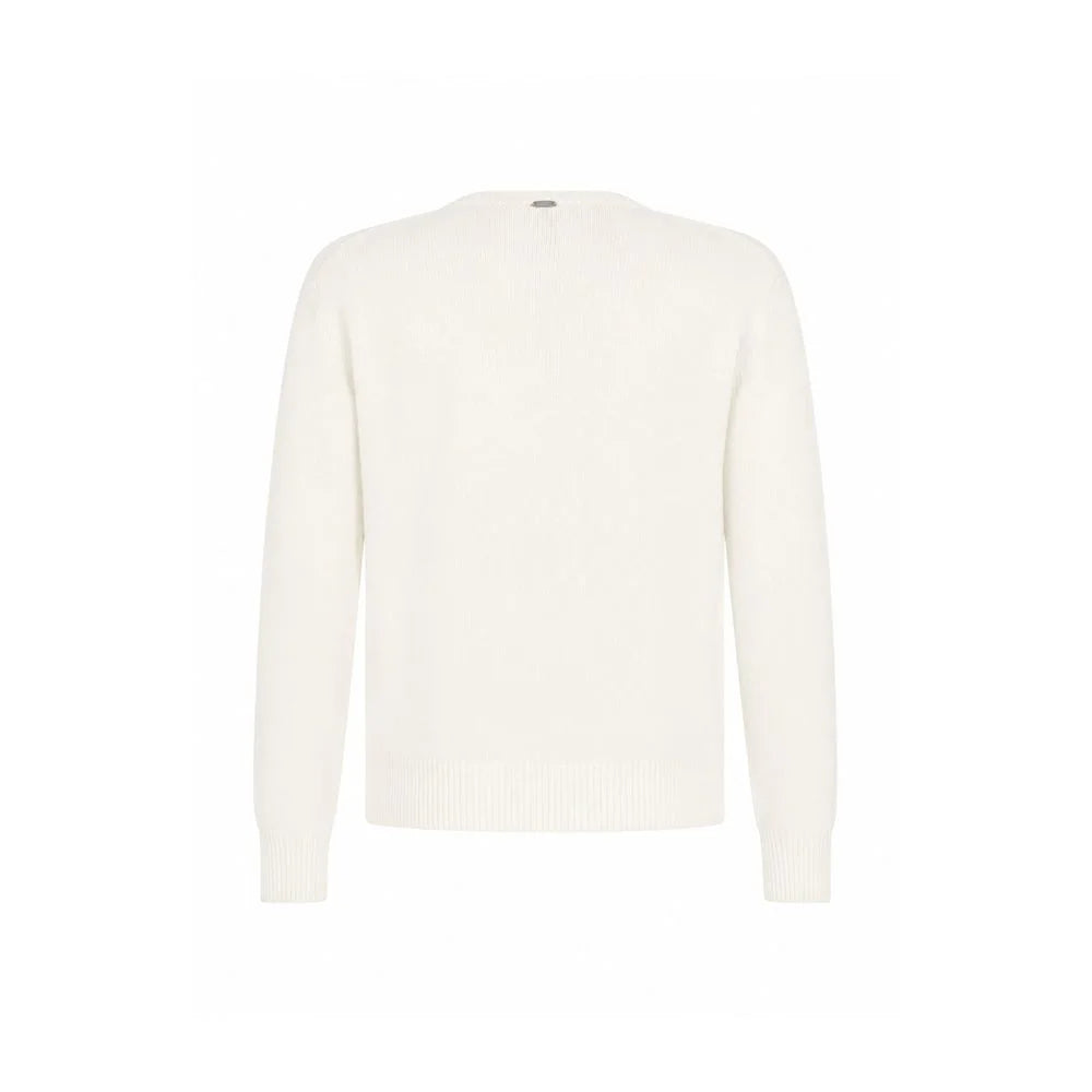 Herno White Cashmere Sweater