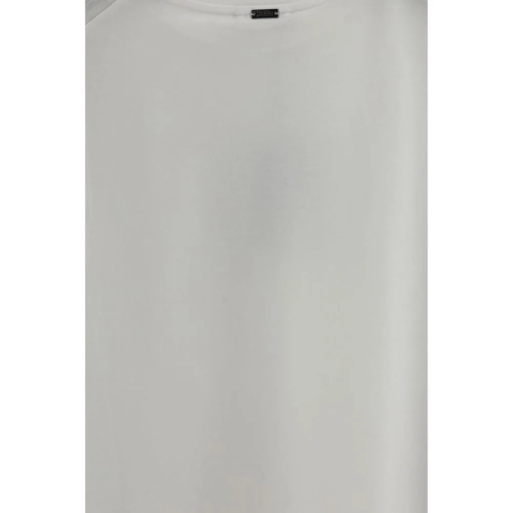 Herno White Cotton T-Shirt