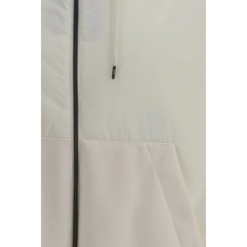 Herno White Polyamide Shell Jacket - IT46 | S