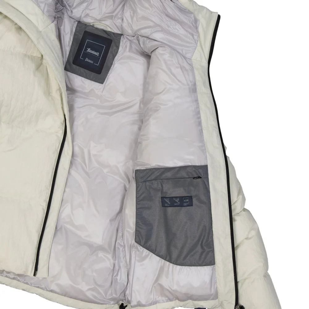 Herno White Polyamide Shell Jacket - IT50 | L