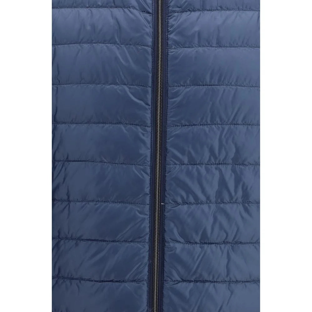 Herno White Polyamide Sleveless Jacket