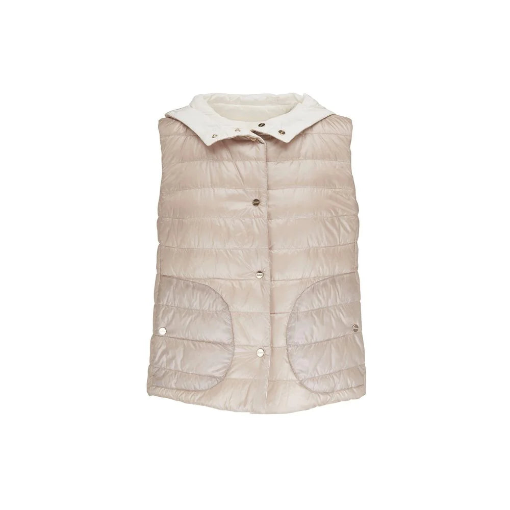 Herno White Polyamide Waistcoat