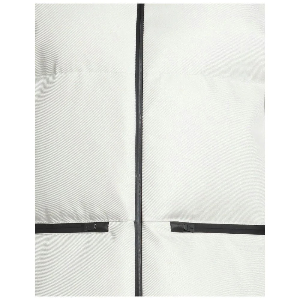 Herno White Polyester Coat - 38