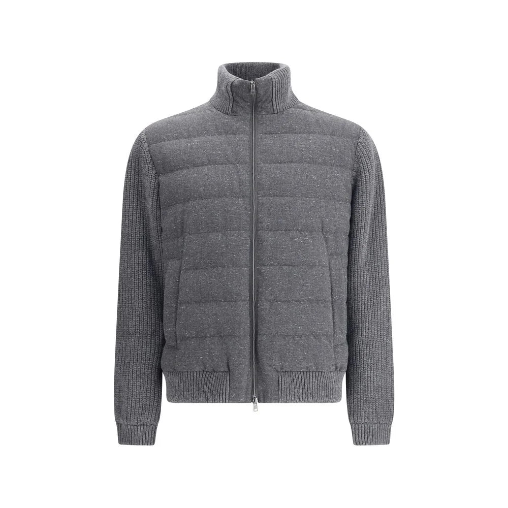 Herno Wool bomber Jacket - IT50 | L - Bomber Jackets