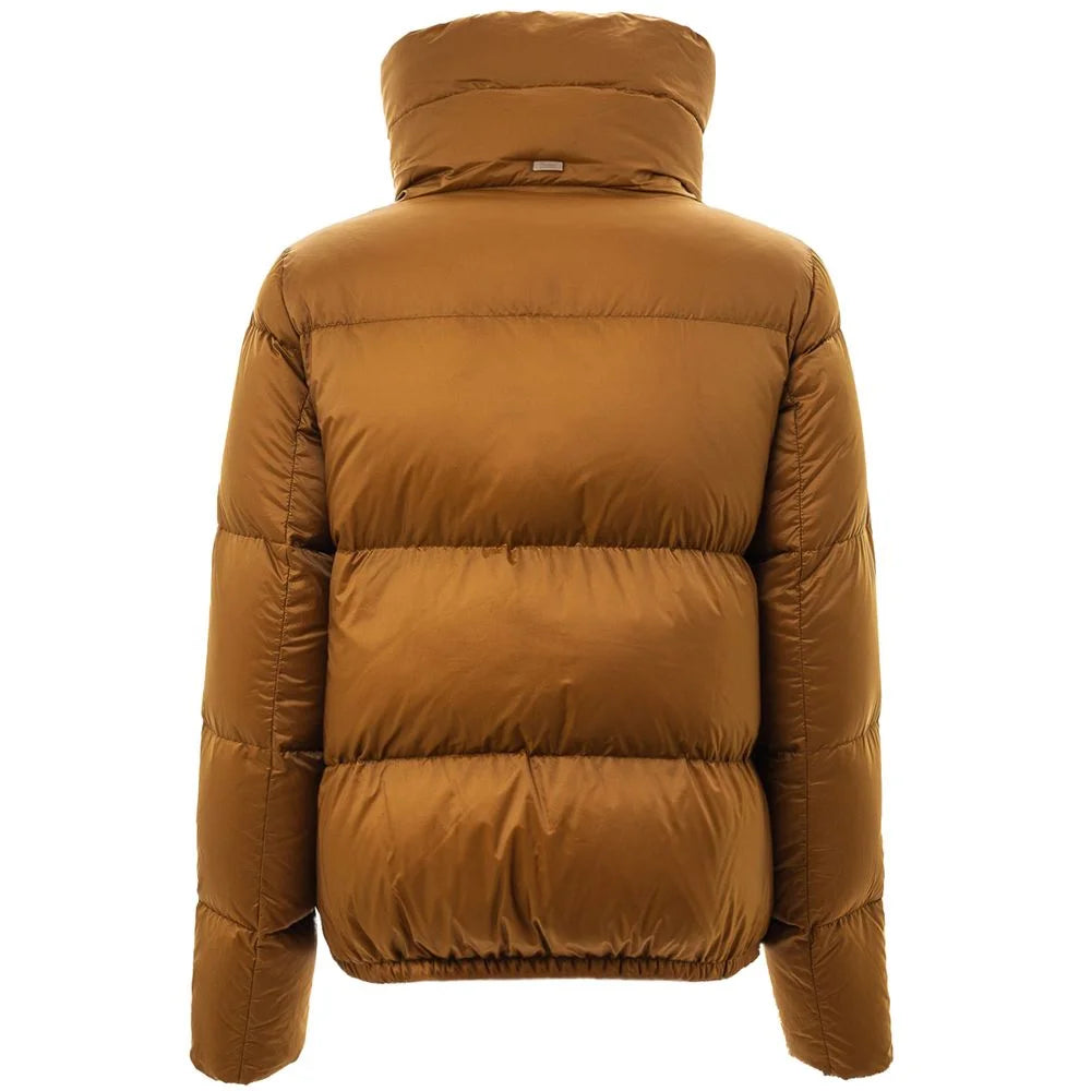 Herno Yellow Polyamide Jackets & Coat - IT42|M - Puffer Jackets