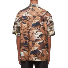 Heron Preston Bicolor Cotton Pattern Shirt - L