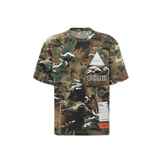 Heron Preston Bicolor Cotton T-Shirt - M