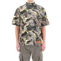 Heron Preston Bicolor Cotton T-Shirt - S