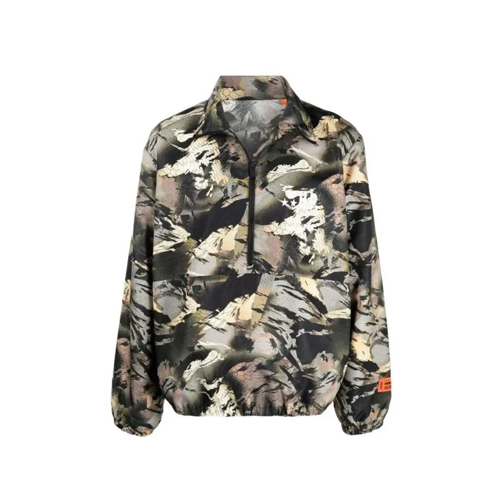 Heron Preston Bicolor Polyamide Shell Jacket - S