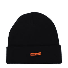 Heron Preston Black Wool Beanie - UNI