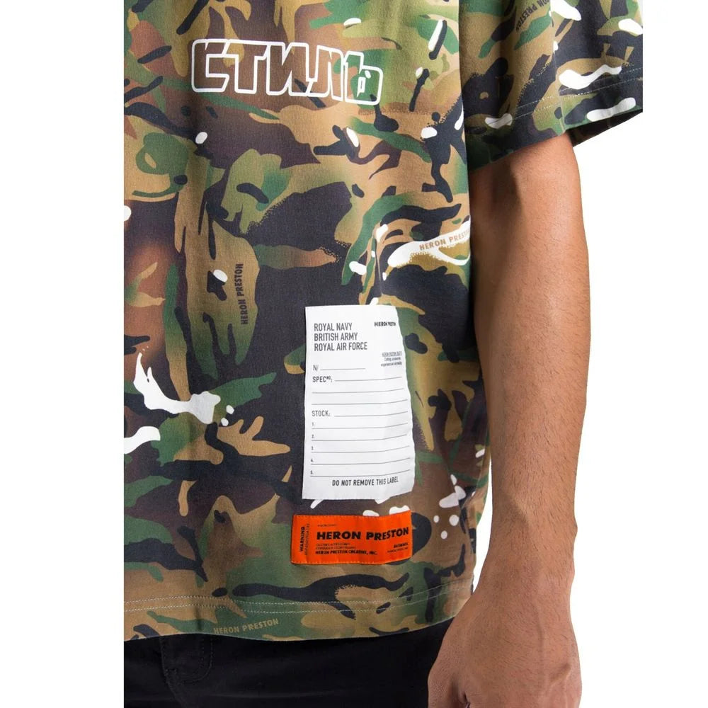 Heron Preston Camouflage T-shirt - M - T-Shirts
