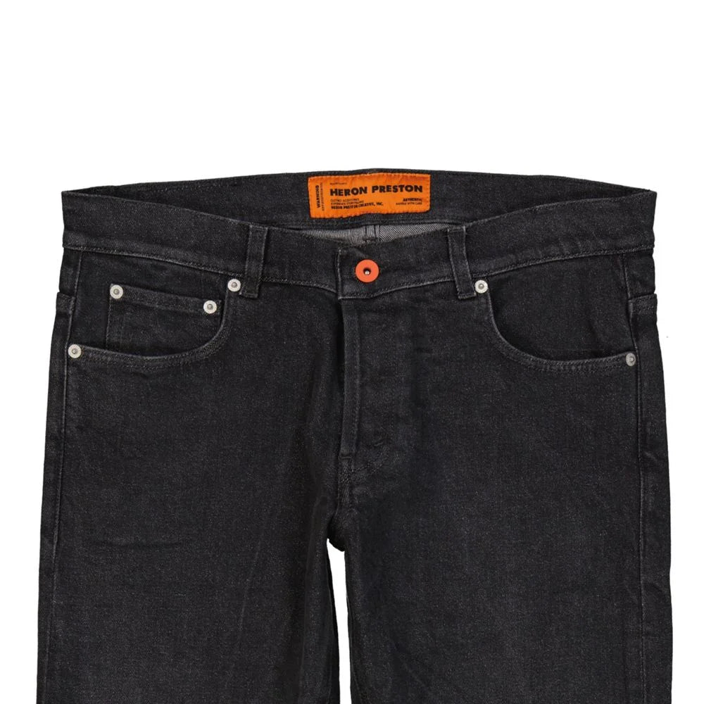 Heron Preston Cotton Denim Slim Jeans - W33 - Jeans
