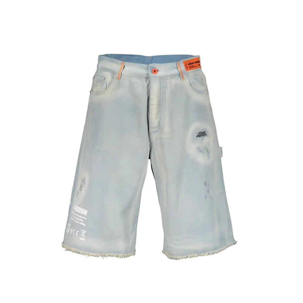 Heron Preston Denim Shorts - Denim Shorts