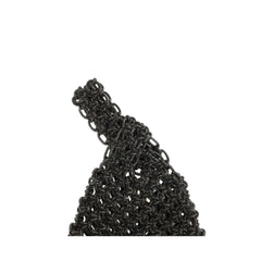 HIBOURAMA Black Resin Handbag