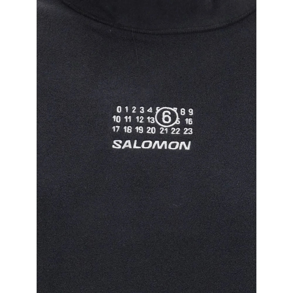 High-Neck Drawstring Sweatshirt from the Salomon x MM6 - Sweatshirts