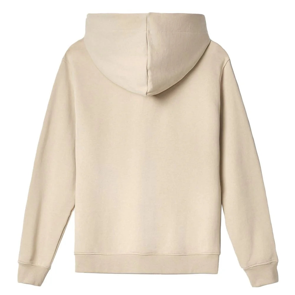 Hinnominate Beige Cotton Women Sweater - L - Hoodies