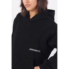 Hinnominate Black Cotton Women Hoodie - Hoodies