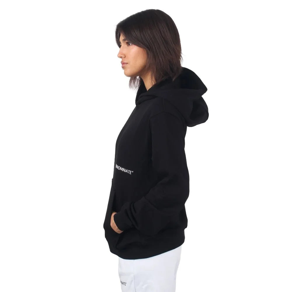 Hinnominate Black Cotton Women Hoodie - Hoodies
