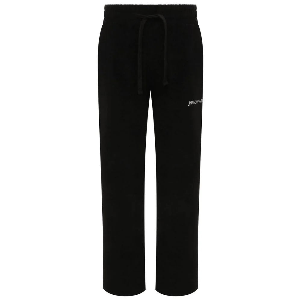 Hinnominate Black Cotton Women Palazzo Pants - L - Trousers