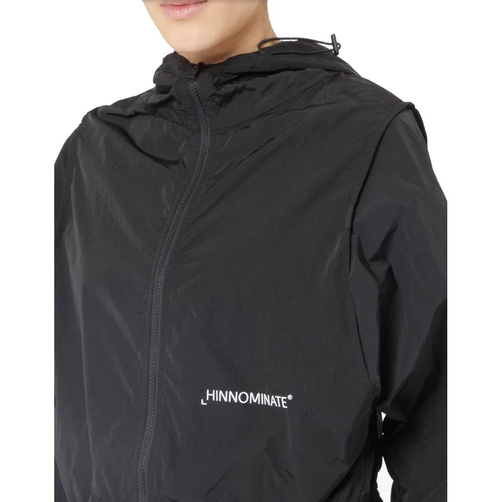Hinnominate Black Nylon Jackets & Coat - Windbreakers