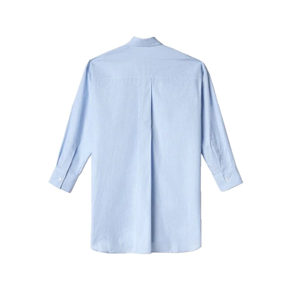 Hinnominate Blue Cotton Shirt - L - Shirts