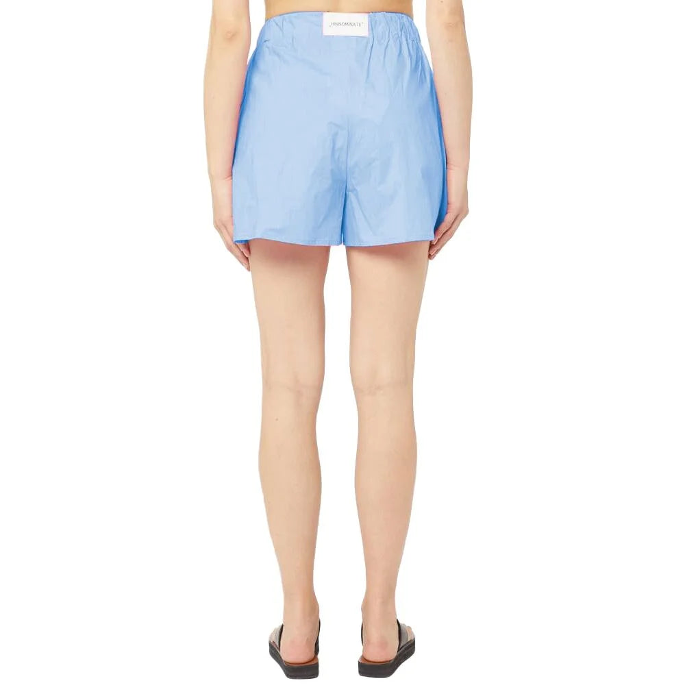 Hinnominate Blue Cotton Short - Bermudas