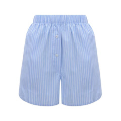 Hinnominate Blue Cotton Short - XS